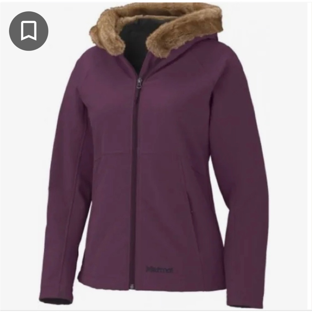 Marmot Women Long Sleeve Purple Jacket